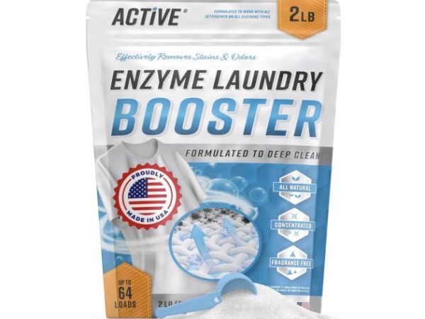 ACTIVE Enzyme Laundry Booster Odor Remover (64 loads) only $12.19 shipped!